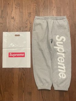 Supreme Grey Sweatpants (Size M)