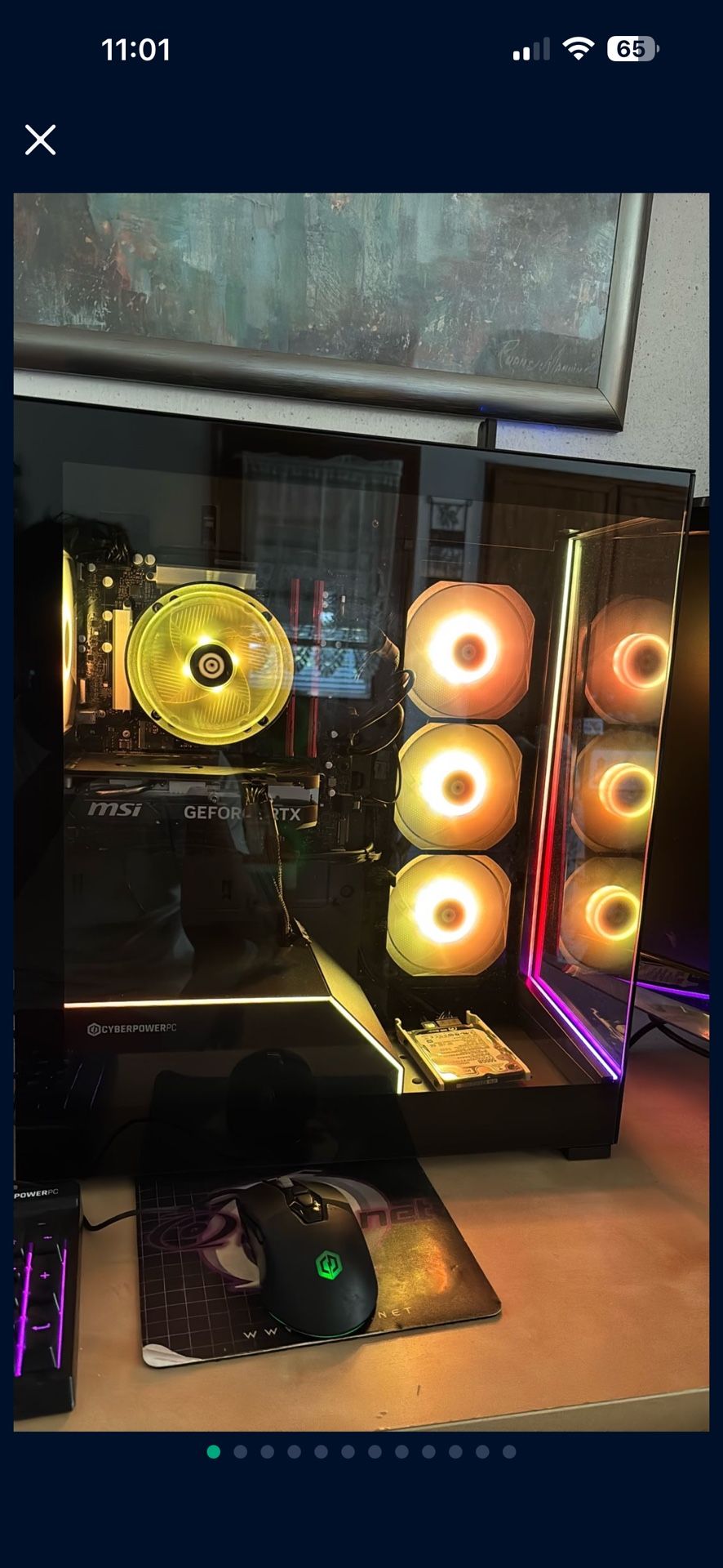 Gaming PC Intel I5-14400F/RTX 4060/32gb DDR5/512gb M2 SSD + 500gb hdd