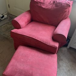 Red Arm Chair 