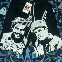 ASAALI CARTEL PRINT OREO SHORTS