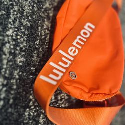 Rare Red Lulu Lemon Bag