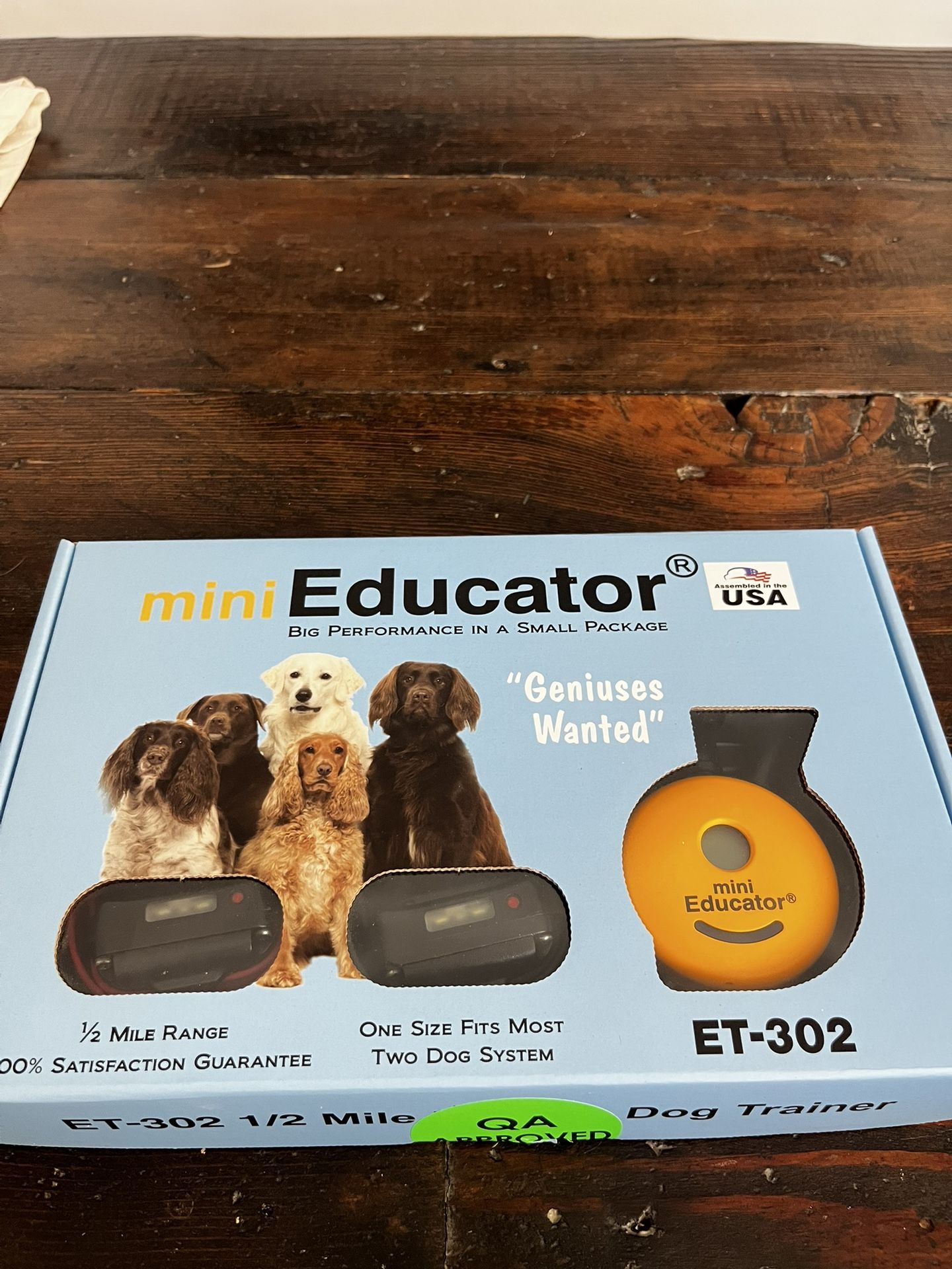 Mini educator E Collar ET-302 2 Dog