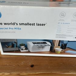 HP black and white laser printer