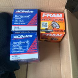 Fram & AC Delco Oil Filters