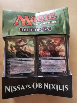 Magic the Gathering Duel Decks: Nissa Vs. Ob Nixilis - Box Set - Duel Decks: Nissa vs. Ob Nixilis (DDR)



