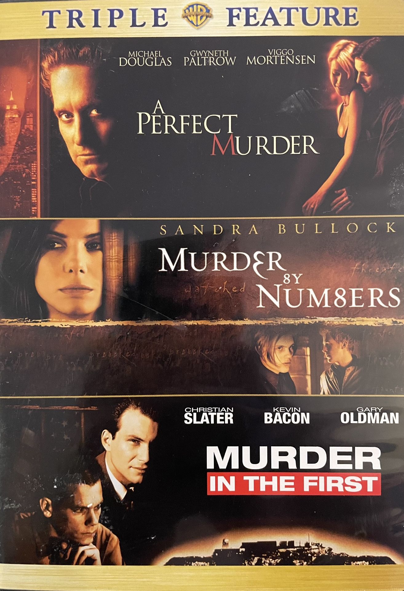 A PERFECT MURDER/MURDER By NUM8ERS/MURDER In The First Triple Pack (DVD)