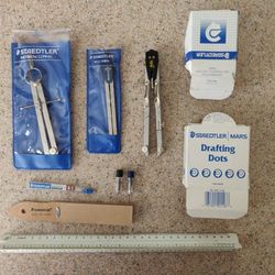 Staedtler Masterbow Comfort  Compass, Divider, Plus Misc