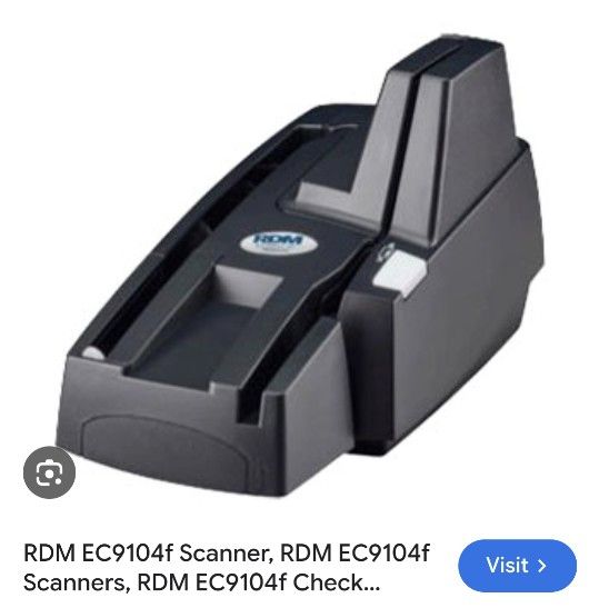RDM CHECK SCANNER NEW IN BOX