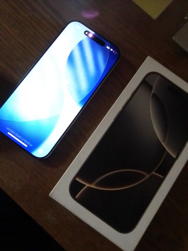 Att Carrier Locked Iphone 16 Pro New 