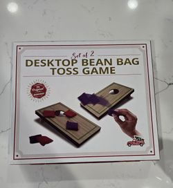 Desktop Bean Bag Toss Game