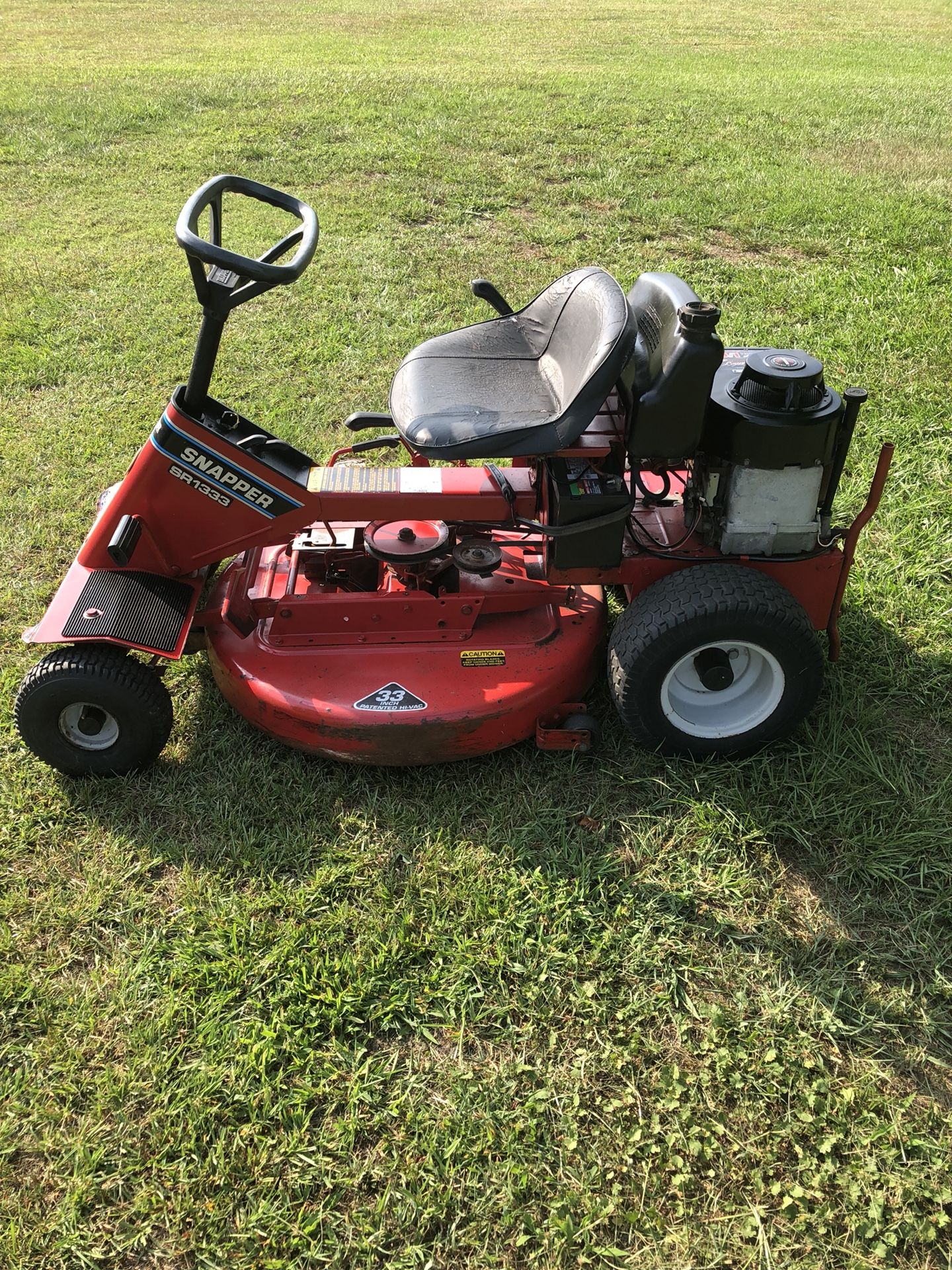 Vintage Snapper SR1333 Riding Mower for Sale in Goldsboro NC OfferUp