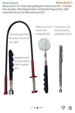4-I -1 telescoping magnetic pick up set