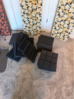 Acoustic foam panels