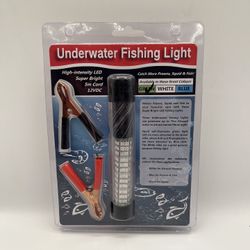 12V LED Underwater Fishing Light, Green, 14 Feet Cable