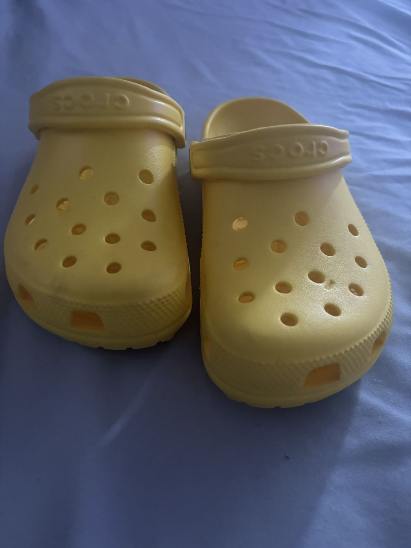 Yellow Crocs