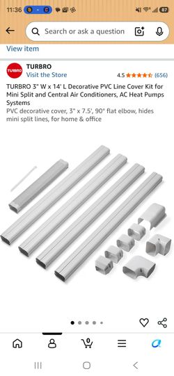 Mini Split Lineset Cover