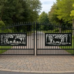 Brand New Heavy-Duty Driveway Gates