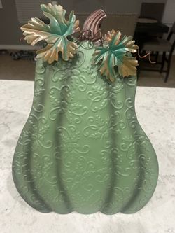 New metal harvest decor