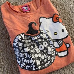 NWT Hello Kitty Halloween Long Sleeve Top