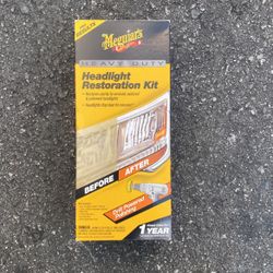 Meguires Heavy Duty Headlight Restoration Kit