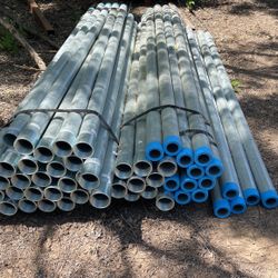 3” And 4” Rigid Conduit Heavy Threaded Piping Posts 10ft.
