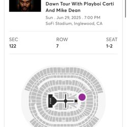 The Weeknd: After Hours Til Dawn Tour With Playboi Carti And Mike Dean on June 29th, 2025 