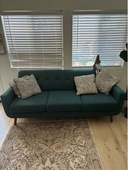 Blue couch