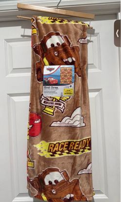 Cars Disney Pixar Cars Plush Throw Blanket