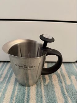 Starbucks milk frothing pitcher