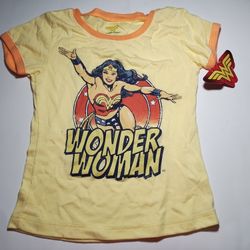 New Toddler Girls Wonder Woman DC T Shirt 