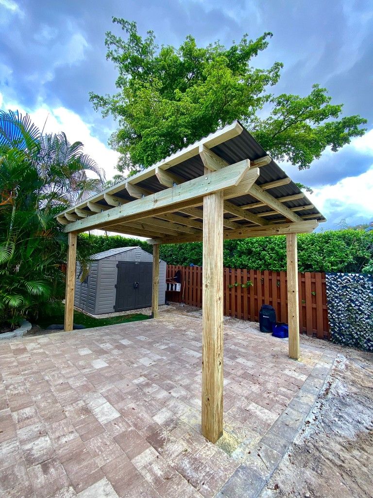 Covered Pergola 16x12
