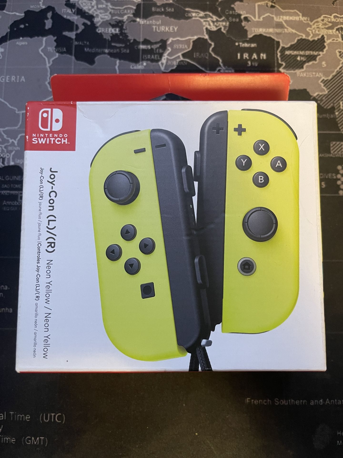 Nintendo Switch Joy-Con Neon Yellow New
