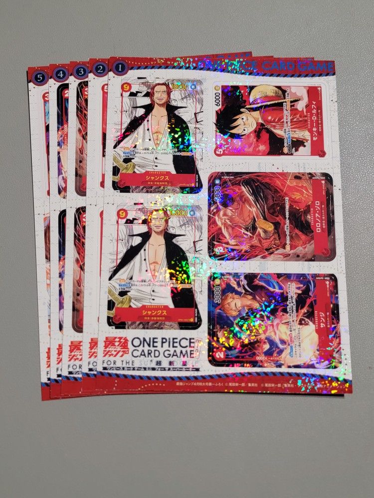One Piece Japanese Promos Mini 25 Card Set