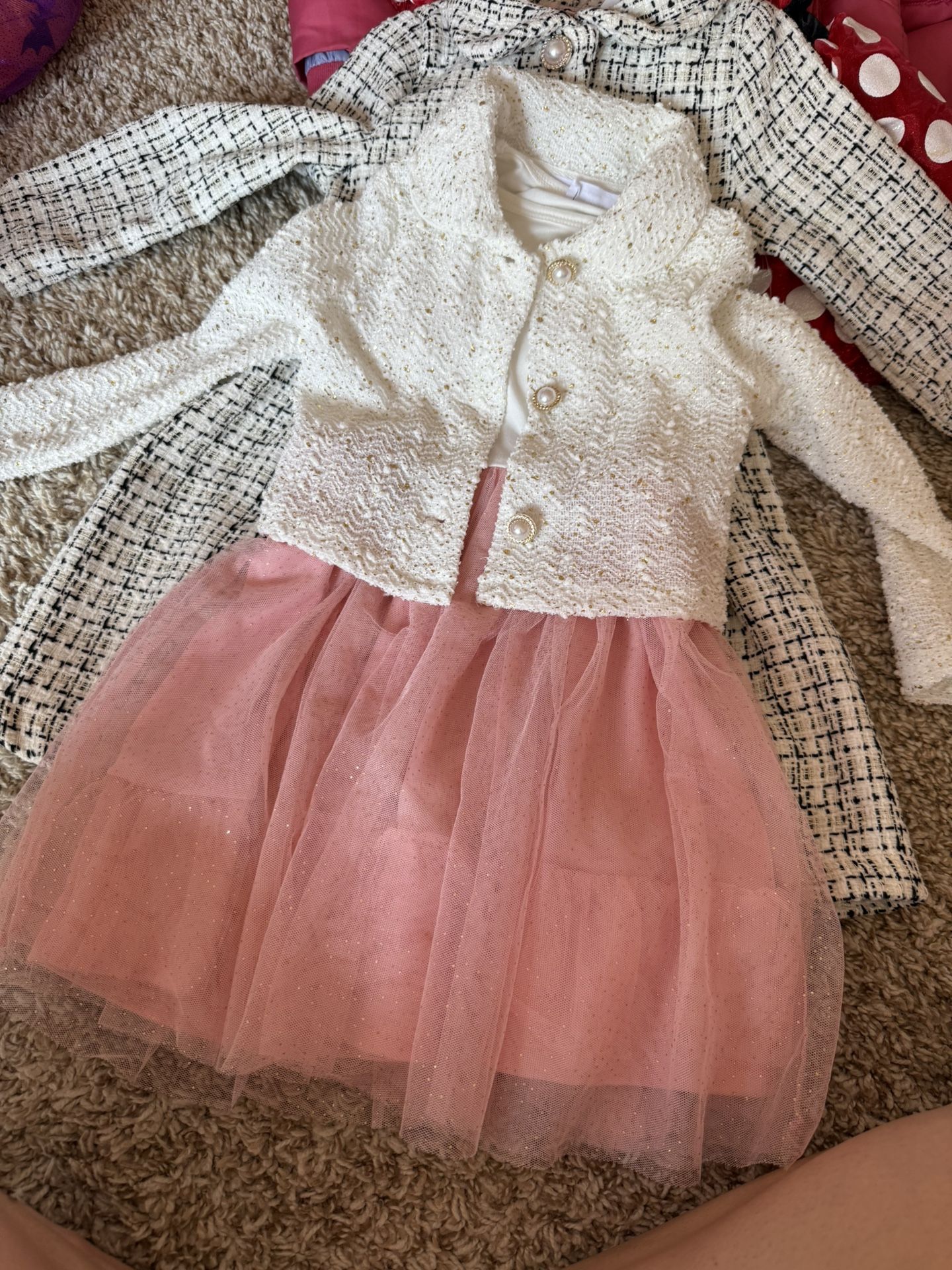 4-5T Girls Dresses and Coats