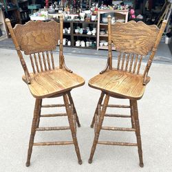 Pair of Vintage Bar Stools
