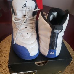 Kids Jordan 12 Retro Royal Blue