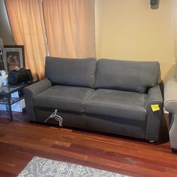 Grey Sleeper Sofa Full