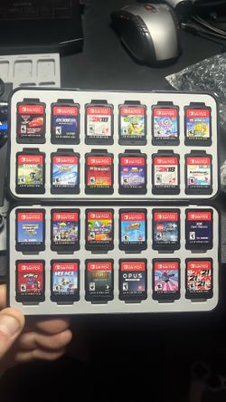 Nintendo Switch game cartridges Handheld Console Games nba cars lego hover lol sonic