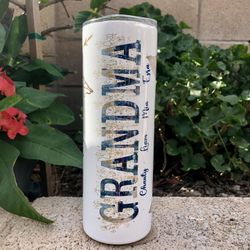 Mother’s Day Gifts! 20 Oz Tumbler - Grandma Customized 
