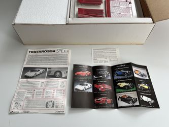 POCHER TESTAROSSA SPIDER 絶版品 箱ダメージ有り Testarossa Pocher 1/8 scale
