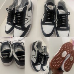 2 Pairs of Vans shoes Size 13- like new condition