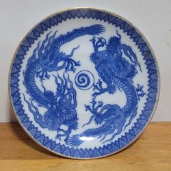 Antique dragon bone China small plate.  Beautiful .see pictures for measurements 