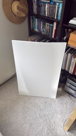 Blank White Stretched Canvas