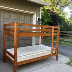 Bunk Bed With Mattress