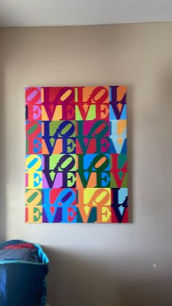 Love hanging art