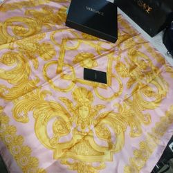 Versace Silk Scarf New
