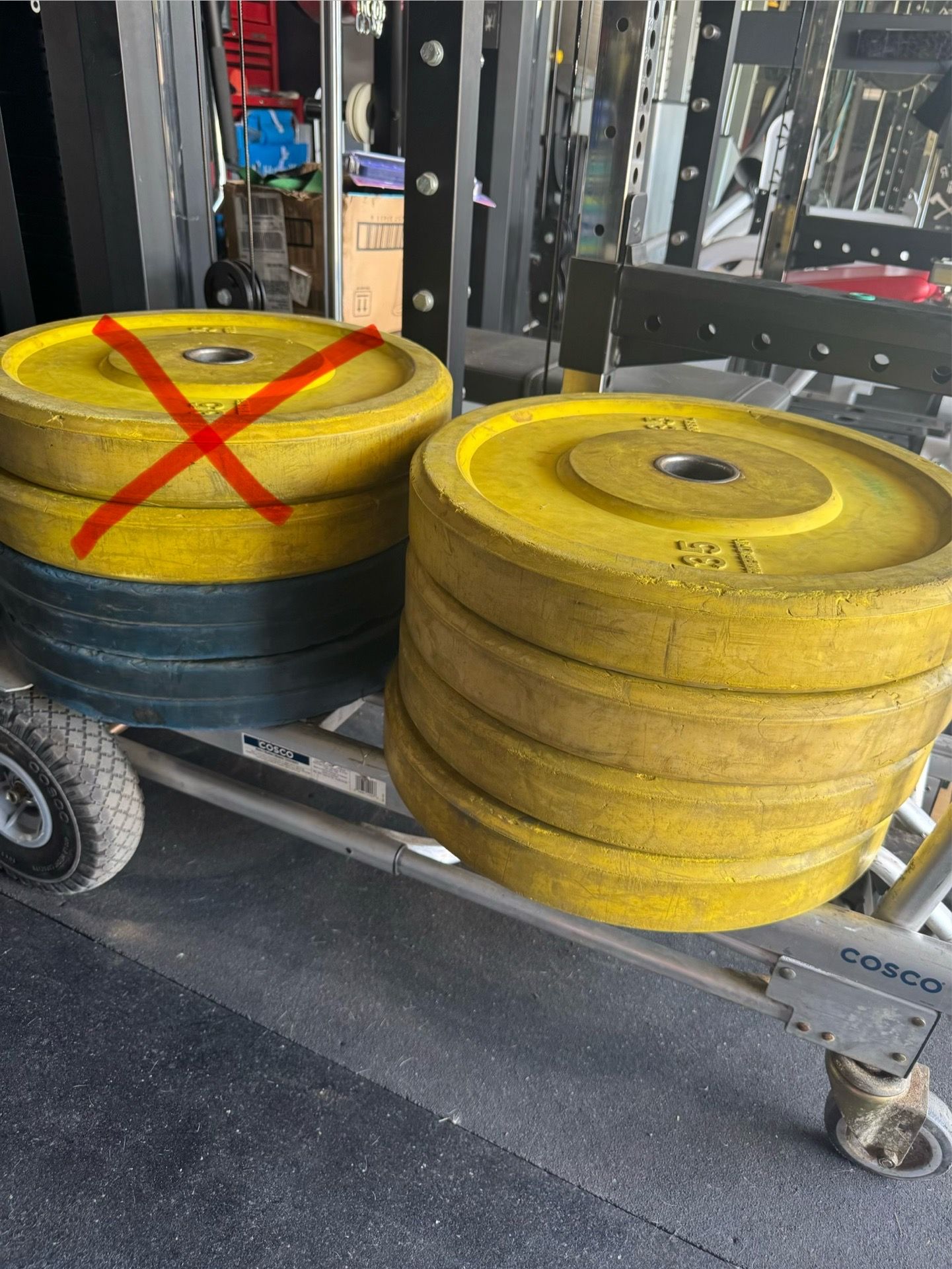 Bumper plates