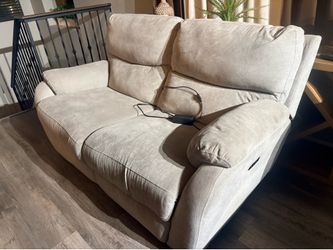 Electric reclining 2 seater sofa
