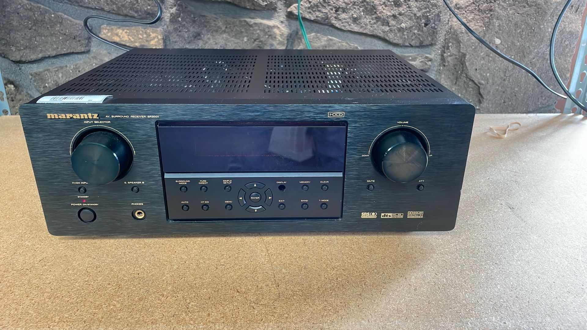 Marantz AV Surround Receiver SR3001 *Missing Display Button On Front*(70498738)