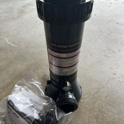 Pool Chlorine Feeder.